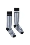 Marni Striped Nylon Socks In White