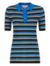 Marni Striped Polo Top
