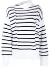 MARNI STRIPED RIB JUMPER