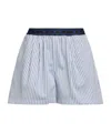 Marni Bermuda Shorts With Stripe Pattern In Multi