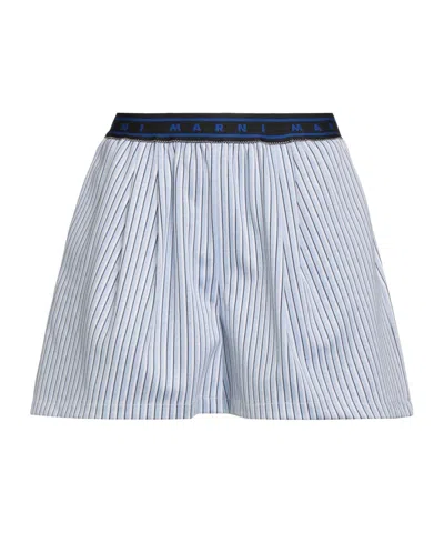 MARNI STRIPED SHORTS