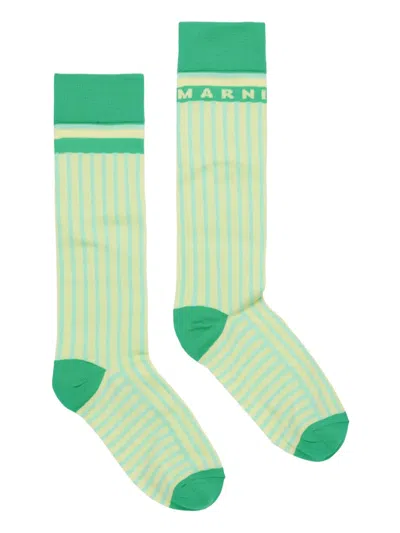 MARNI STRIPED SOCKS