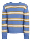 Marni Striped Pattern Round Neck Sweater