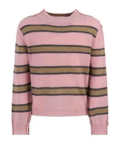 MARNI MARNI STRIPED KNIT JUMPER