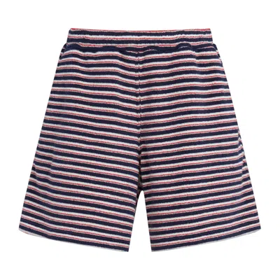 Pre-owned Marni Striped Terry Cloth Pants 'blumarine' | Blue | Men's Size 52