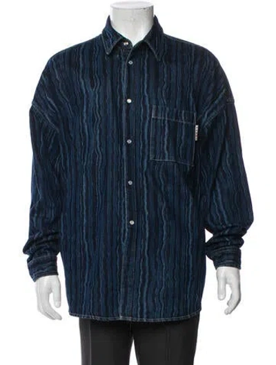 Pre-owned Marni Striped Trucker Jacket In Multi