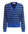Marni Blue And Black Wool Knitwear In Blue