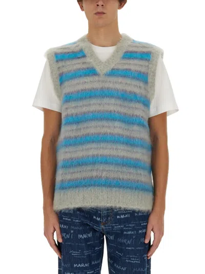 MARNI STRIPED VEST