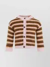 Marni Cardigan With Stripe Pattern