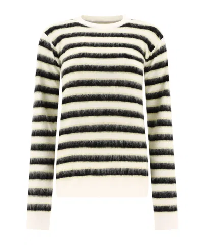 MARNI MARNI STRIPED CREWNECK SWEATER