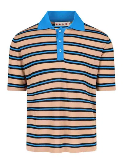 Marni Striped Virgin Wool Pole In Multi