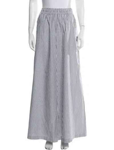 Pre-owned Marni Striped Wide Leg Pants W/ Tags In Multi