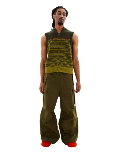Marni Striped Wool Vest