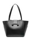 Marni Mini Riviera Tote Bag In Black