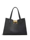 Marni Leather Trunkaroo Shoulder Bag In Black