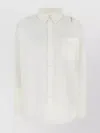 Marni Linen Shirt With Chest Pocket And Long Sleeves