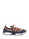 Marni Sneakers Mesh Panels Contrasting Sole Pull Tab In Multi