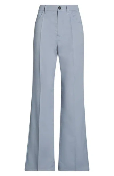 Marni Subtle Flare Pants In Blue