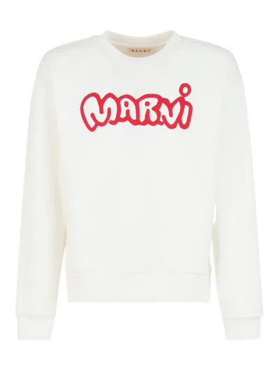 MARNI SUDADERA - BLANCO