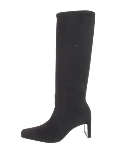 Pre-owned Marni Suede Boots In Blue