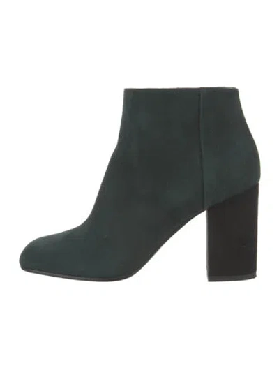Pre-owned Marni Suede Boots In Green