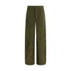 Marni Suede Pants In Green