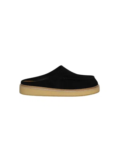 MARNI MARNI SUEDE SABOT BLACK