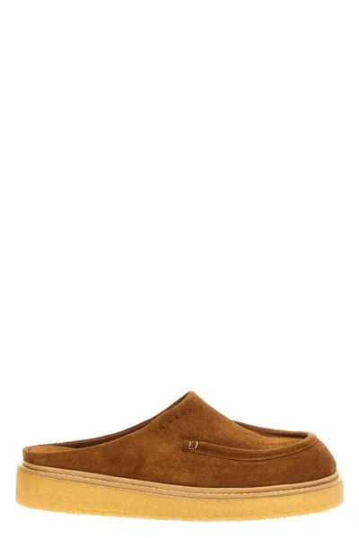 MARNI MARNI SUEDE SABOTS