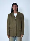 Marni Suede Single-breasted Blazer