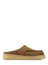Marni Suede Slip-on Sandals With Cushioned Sole In Brown