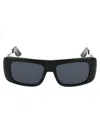Marni Rectangular Frame Sunglasses In 001 Black