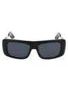 Marni Rectangular Frame Sunglasses In Black