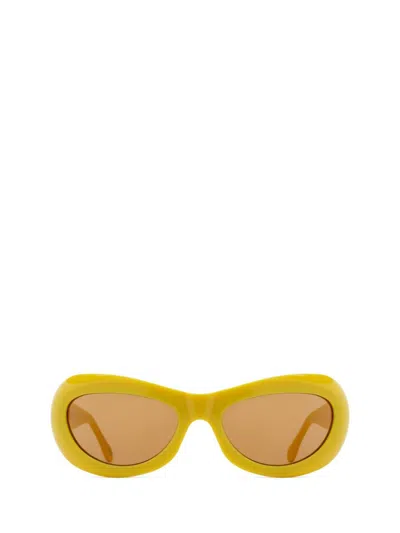 Marni Sunglasses In Yellow