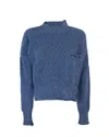 Marni Wool Sweater In Blue