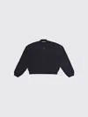 Marni Zip-up Sweatshirt With Logo In Blue