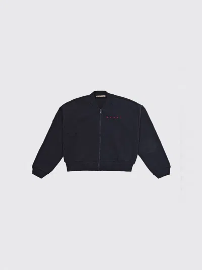 MARNI MARNI SWEATER KIDS COLOR BLUE,I78718009