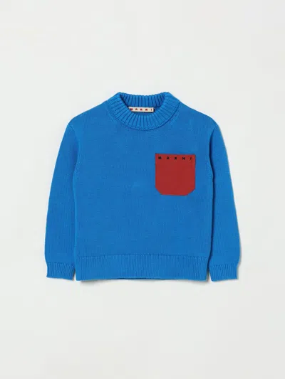 Marni Sweater  Kids Color Gnawed Blue