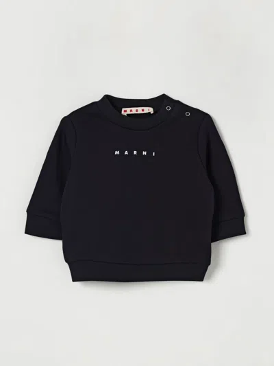 Marni Babies' Sweater  Kids Color Black In Blue