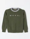 Marni Sweater  Kids Color Green In Grün