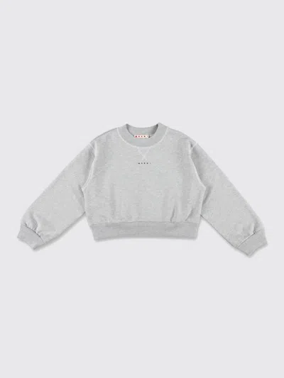 MARNI SWEATER MARNI KIDS COLOR GREY,G72913020