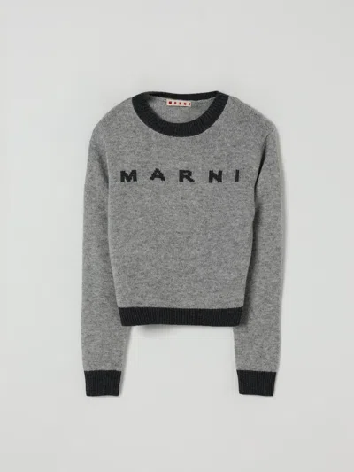 Marni Sweater  Kids Color Grey In Gray