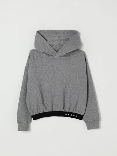 MARNI SWEATER MARNI KIDS COLOR GREY,H28211020