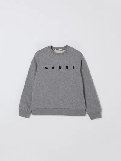 MARNI SWEATER MARNI KIDS COLOR GREY,432731020