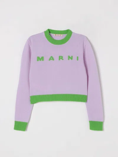 Marni Sweater  Kids Color Lilac