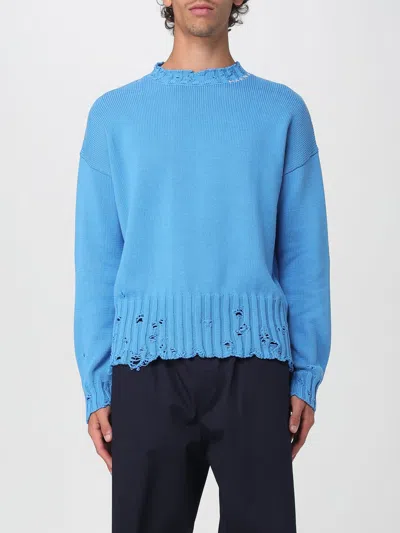 MARNI SWEATER MARNI MEN COLOR BLUE,430149009