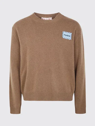 MARNI SWEATER MARNI MEN COLOR BROWN,H70638032