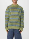 Marni Mens Acid Fuzzy Wuzzy Striped Wool-blend Jumper In Multi