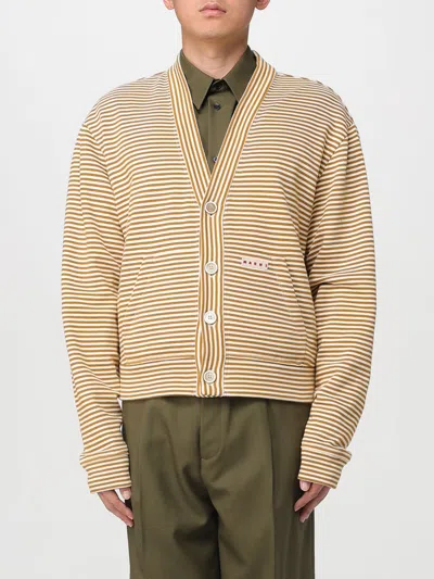 MARNI CARDIGAN MARNI MEN COLOR YELLOW,H39990003