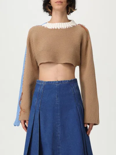 Marni Sweater  Woman Color Beige In Brown