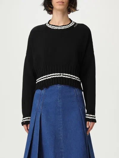 MARNI SWEATER MARNI WOMAN COLOR BLACK,H13385002